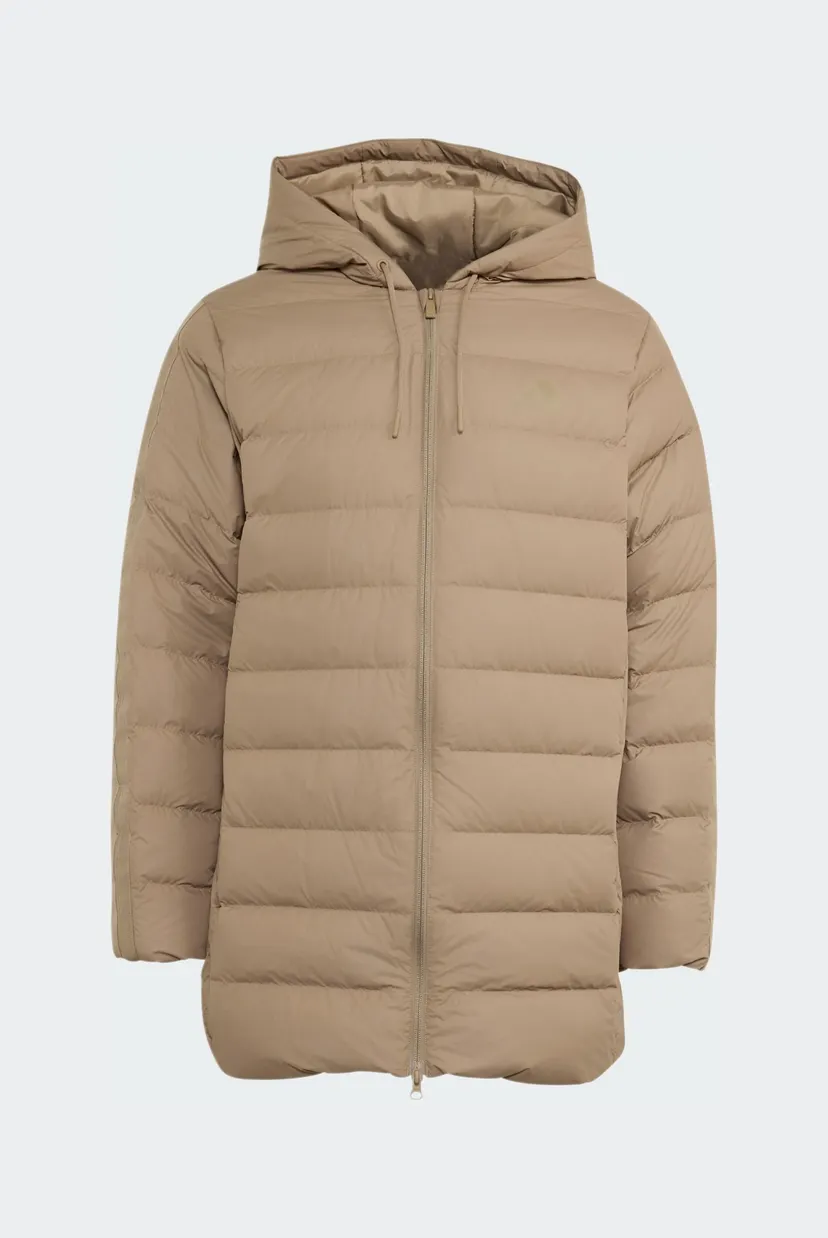Мужской бежевый пуховик Essentials CLIMAWARM 3-Stripes 6