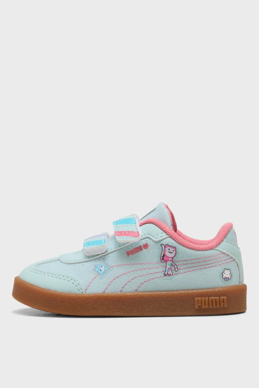 Детские бирюзовые сникерсы PUMA x GABBY'S DOLLHOUSE Club II Era Sneakers Toddlers 5