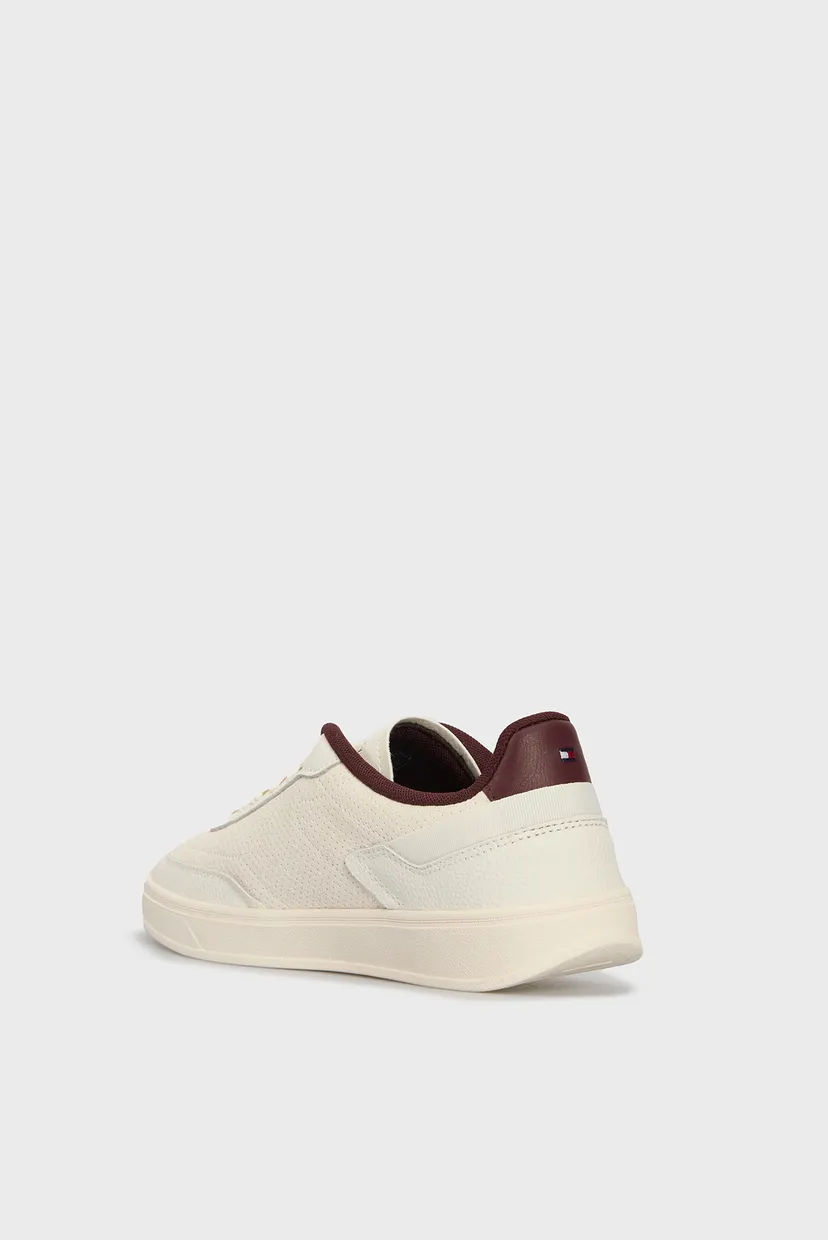 Женские белые замшевые сникерсы TH HERITAGE SNEAKER  PERF 5