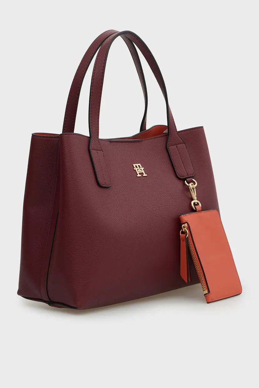 Жіноча бордова сумка ICON MINI SATCHEL 3