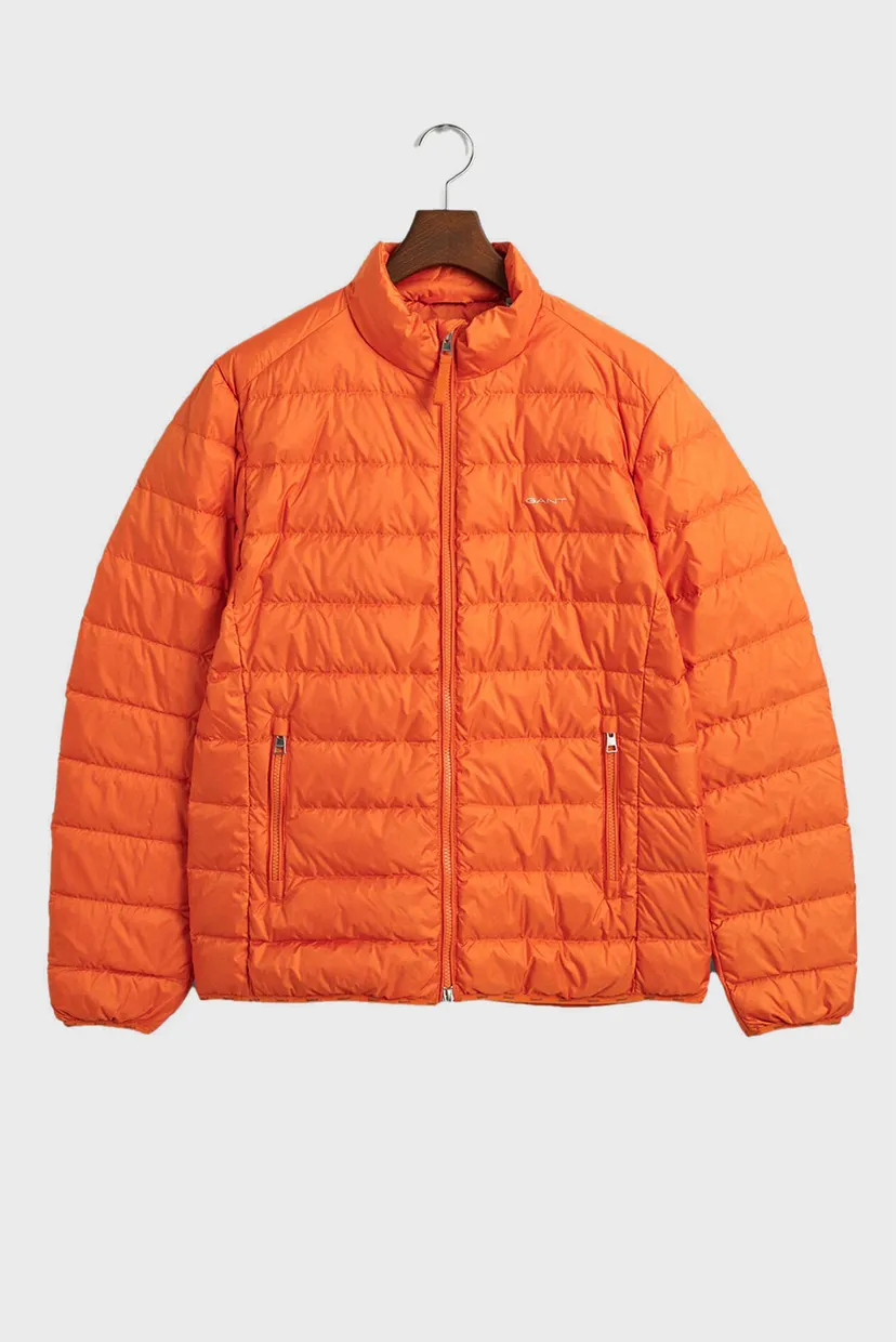Чоловічий помаранчевий пуховик LIGHT DOWN JACKET 5