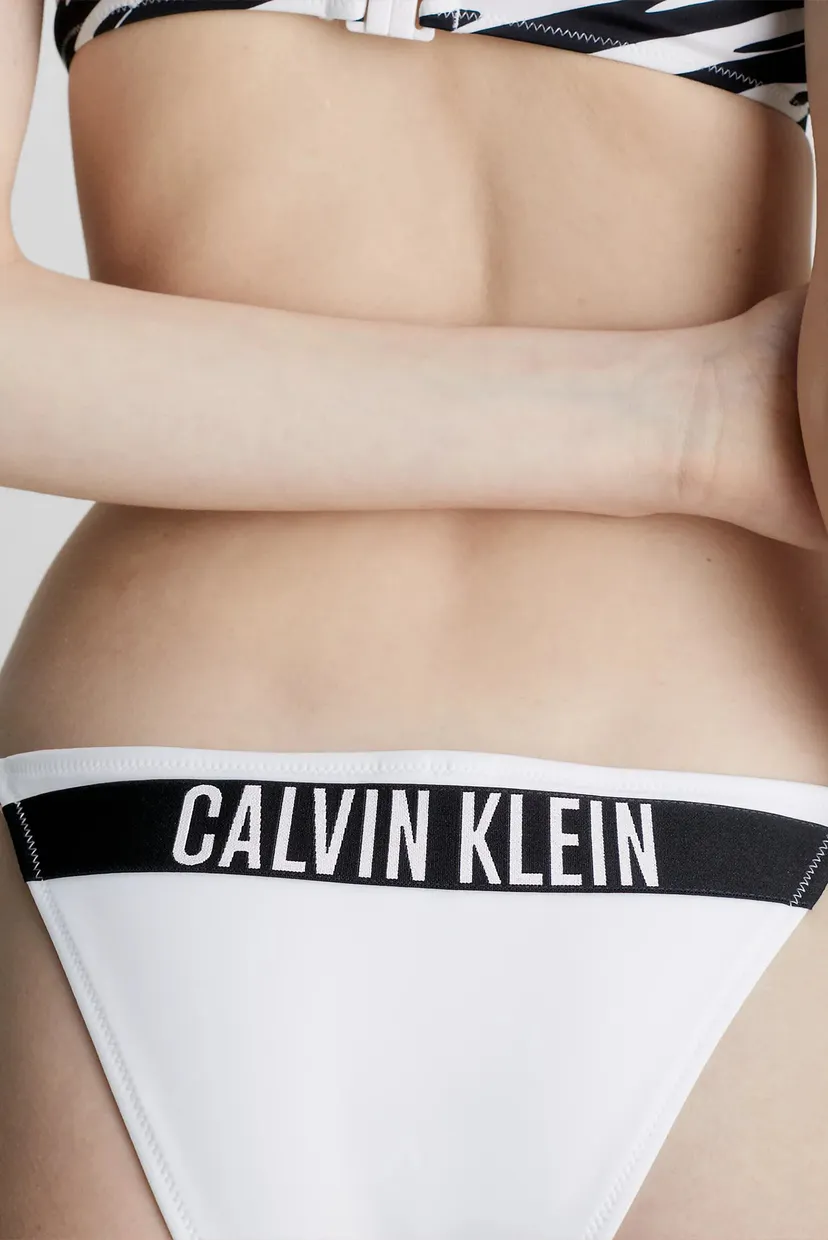 Женские белые трусики от купальника STRING SIDE TIE CHEEKY BIKINI 4