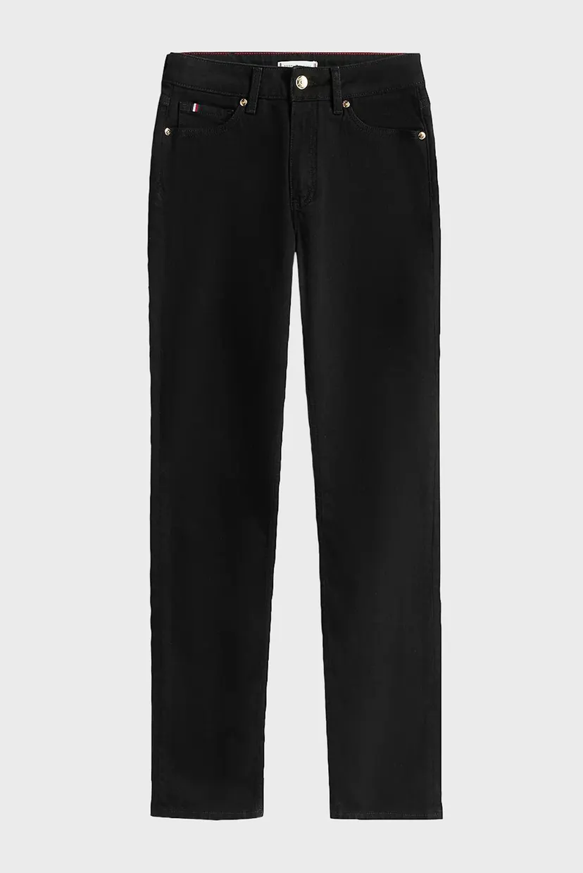 Женские черные джинсы SLIM 5