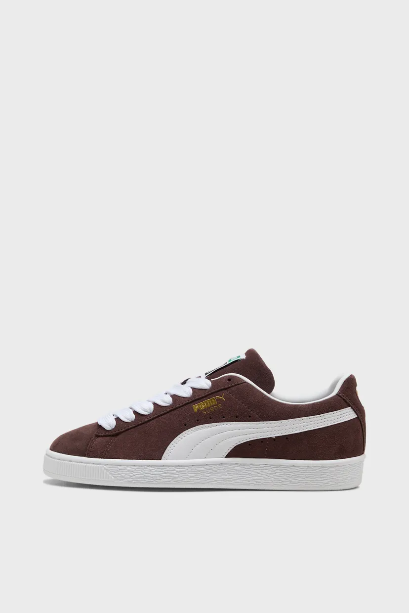 Коричневые замшевые сникерсы Suede Classic Sneakers Unisex 3