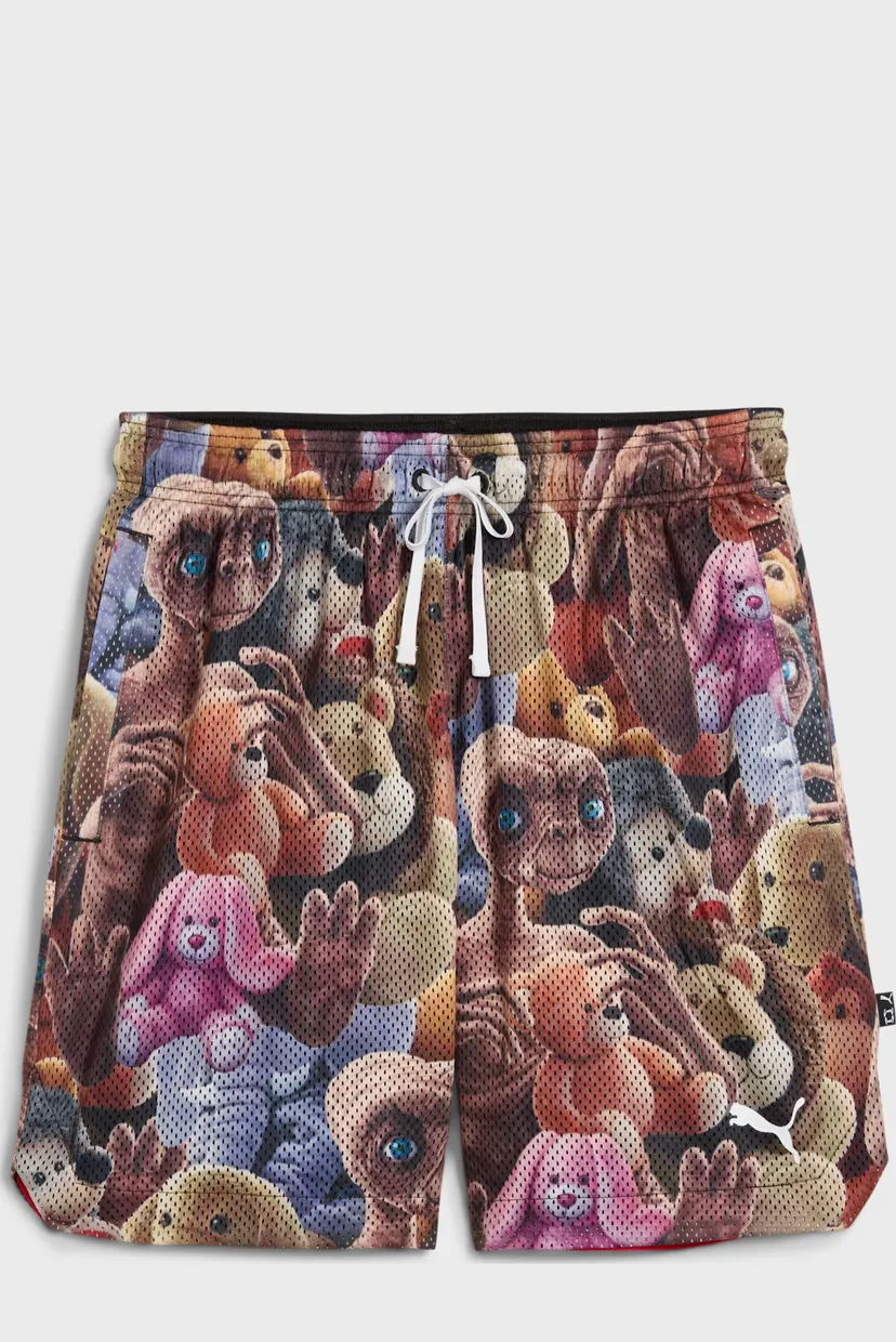 Мужские двухсторонние шорты с узором Hoops x E.T. AOP Basketball Shorts Men 7