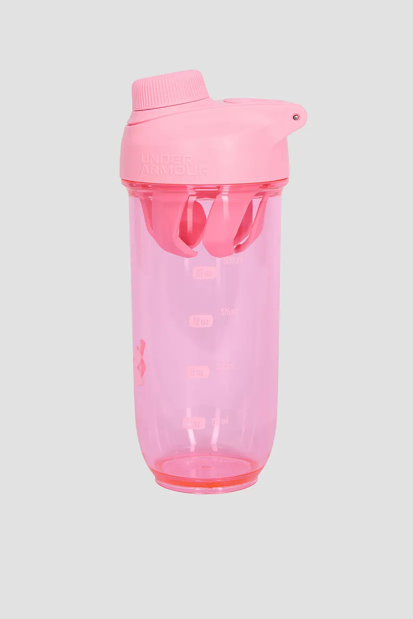 Рожевий шейкер UA 24oz Clarity Shaker Bottle Pink Vortex/Pink Vortex OSFA (710 мл) 5