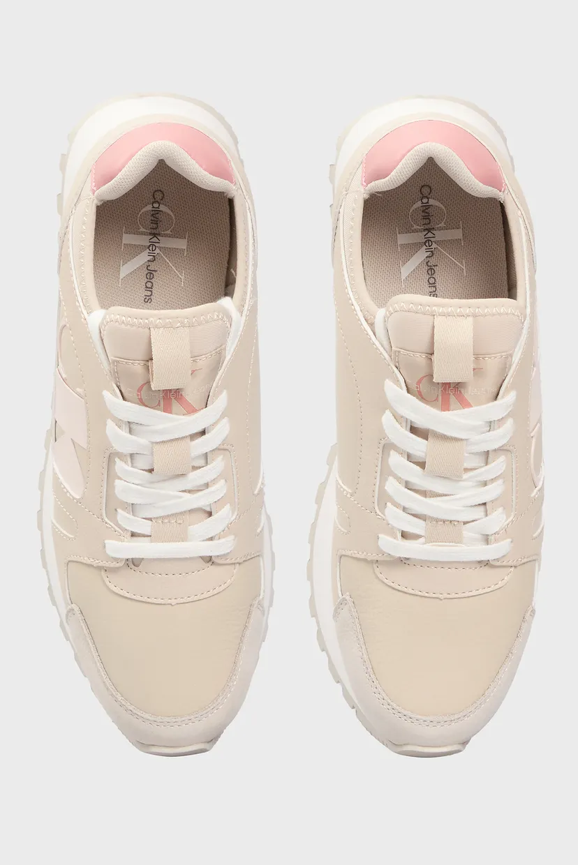Женские бежевые кроссовки RUNNER LOW LACEUP MIX NBS 4