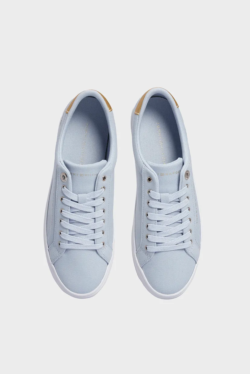Женские голубые кеды ESSENTIAL VULC CANVAS 4