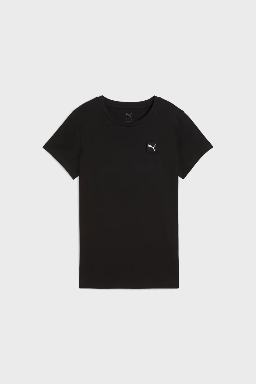 Жіноча чорна футболка ESS ELEVATED Tee Women 4
