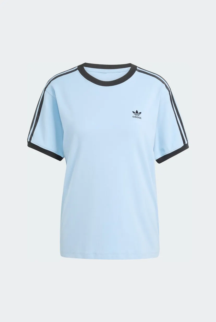 Жіноча блакитна футболка 3-Stripes Baby 6