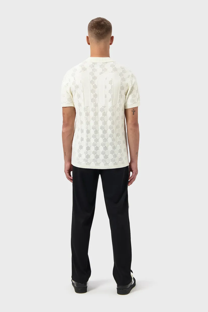 Чоловіче біле поло GOTL Knit Football Jersey 3