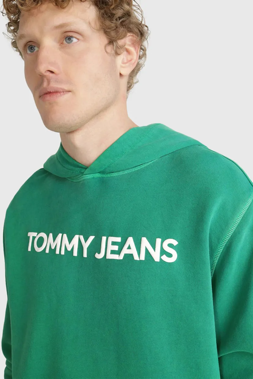 Чоловіче зелене худі TJM REG NEW CLASSIC L HOODIE EXT 4