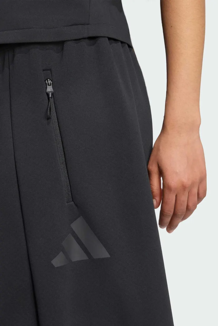 Женские черные спортивные брюки adidas Z.N.E. Open-Hem 4