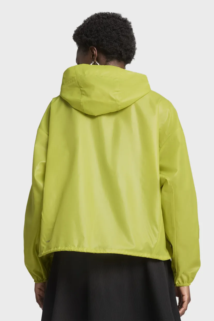 Женская салатовая ветровка WARDROBE ESS Oversized Wind Jacket Women 3