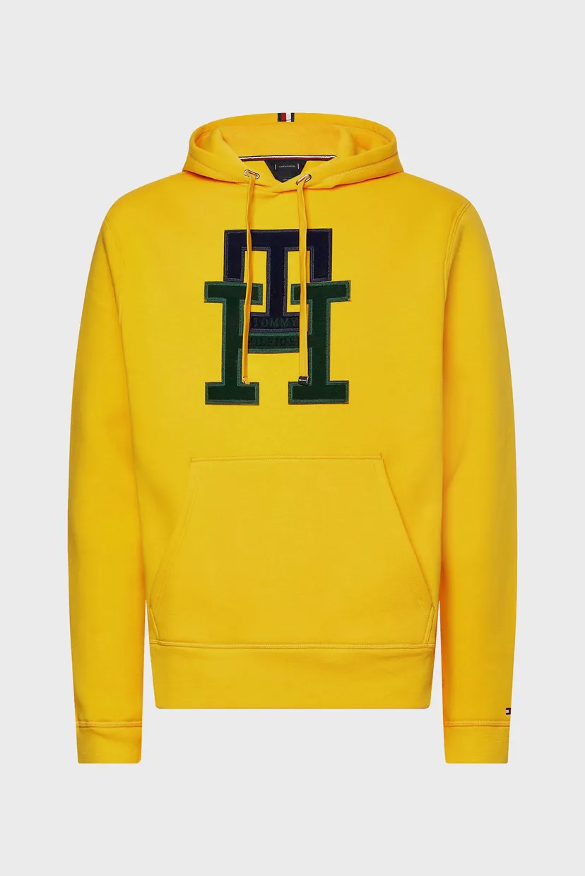 Чоловіче жовте худі ICON MONOGRAM 5