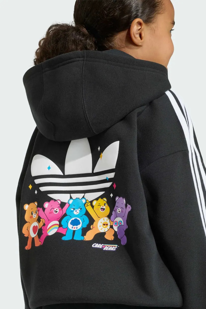 Дитяче чорне худі ADIDAS CARE BEARS OVERSIZED 4
