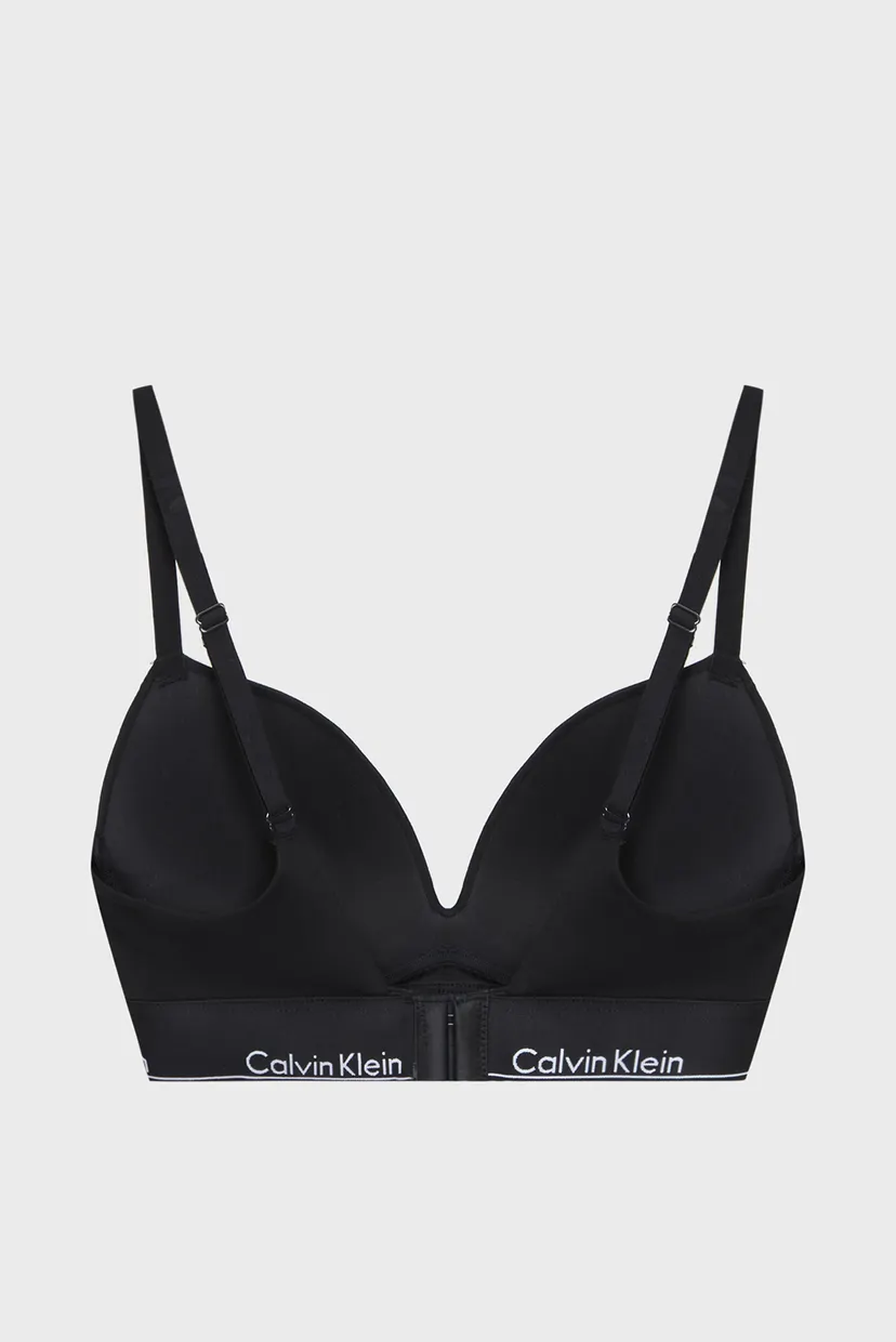 Женский черный бюстгальтер PLUNGE PUSH UP 7