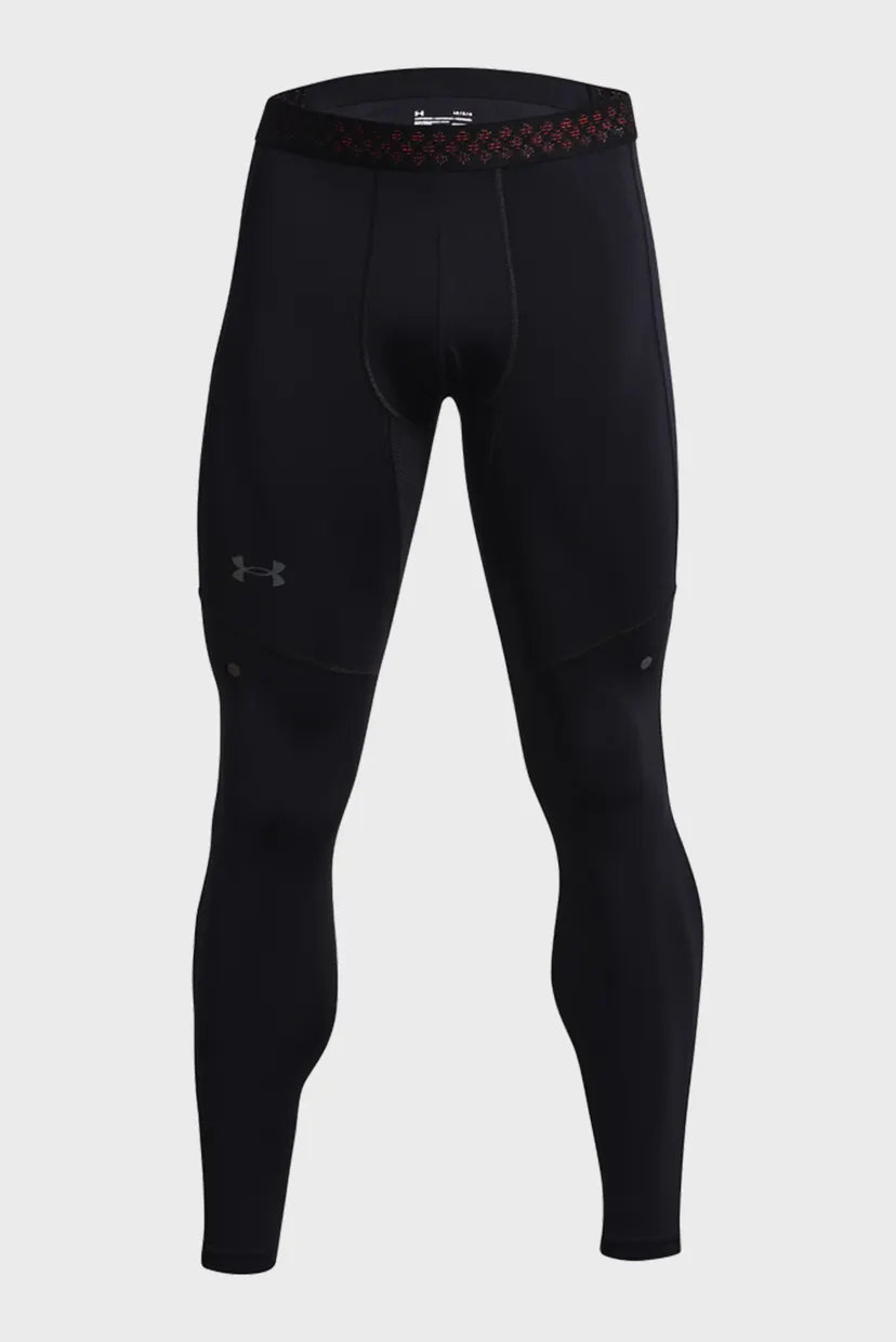 Мужские черные тайтсы UA SmartForm Rush Legging 6