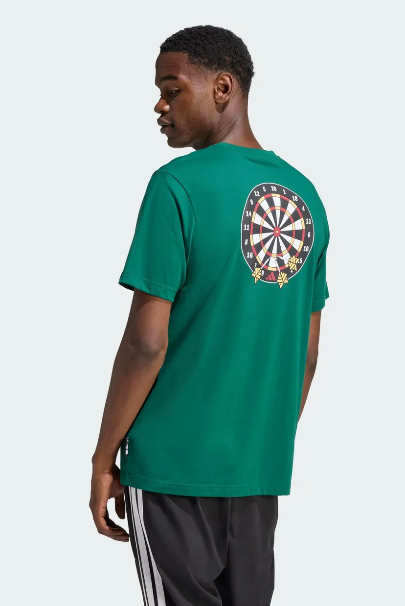 Мужская зеленая футболка NOVELTY DART GRAPHIC 3