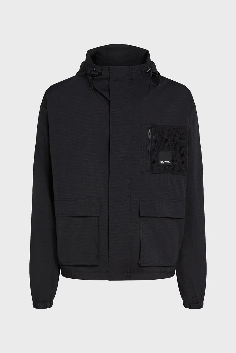 Чоловіча чорна куртка pocket jacket 5