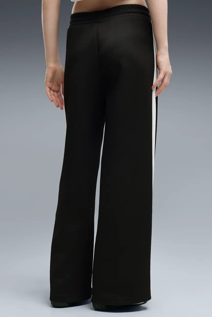 Женские черные спортивные брюки T7 ALWAYS ON Wide Leg Pants Women 3