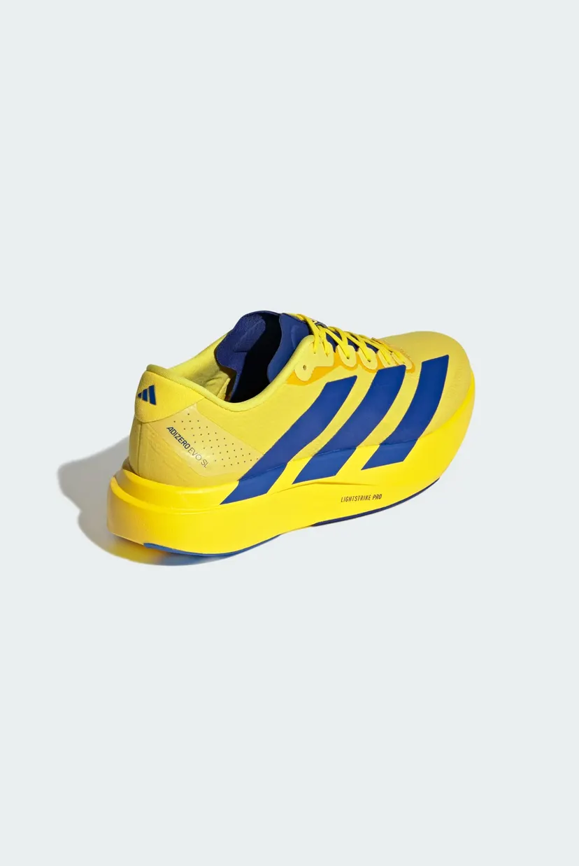 Чоловічі жовті кросівки Adizero EVO SL 5