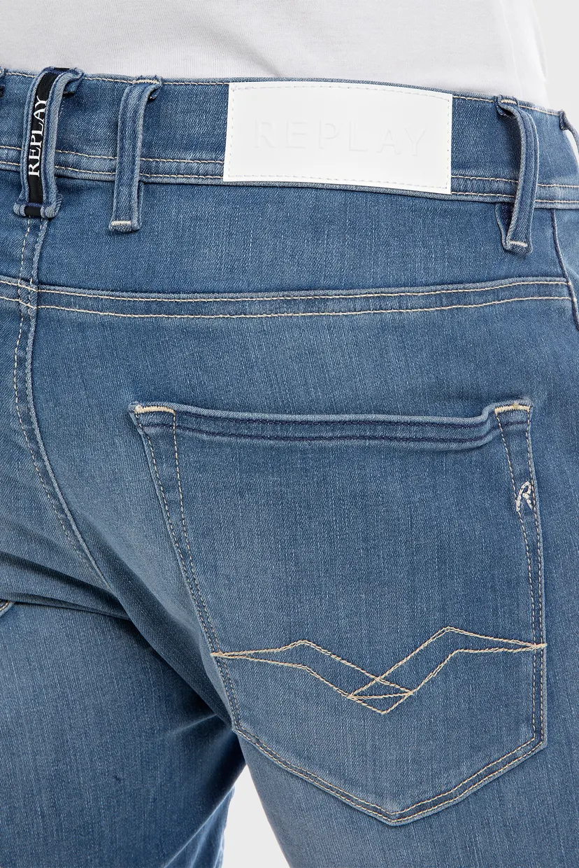 Чоловічі сині джинсові шорти RBJ.901 7