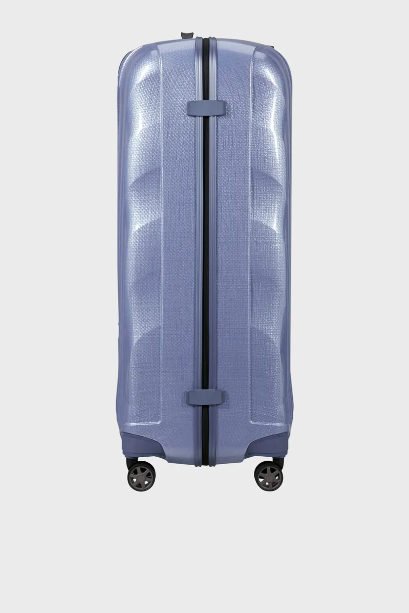 Сиреневый чемодан 86 см C-LITE 4