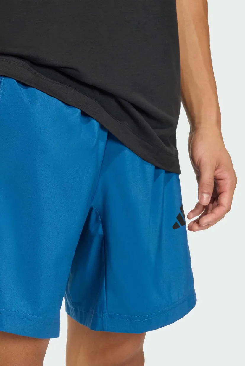 Мужские синие шорты WORKOUT ESSENTIALS BASE WOVEN 5