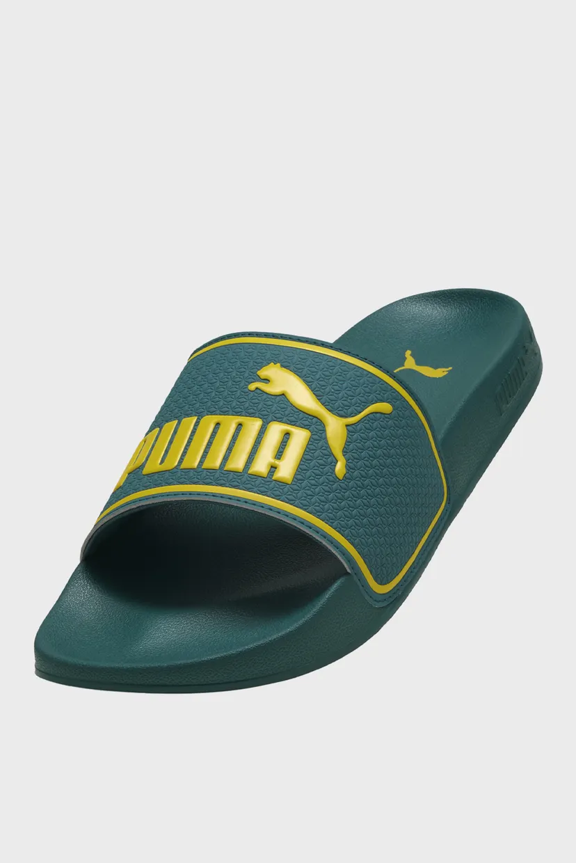 Темно-зеленые слайдеры Leadcat 2.0 Slides Unisex 5