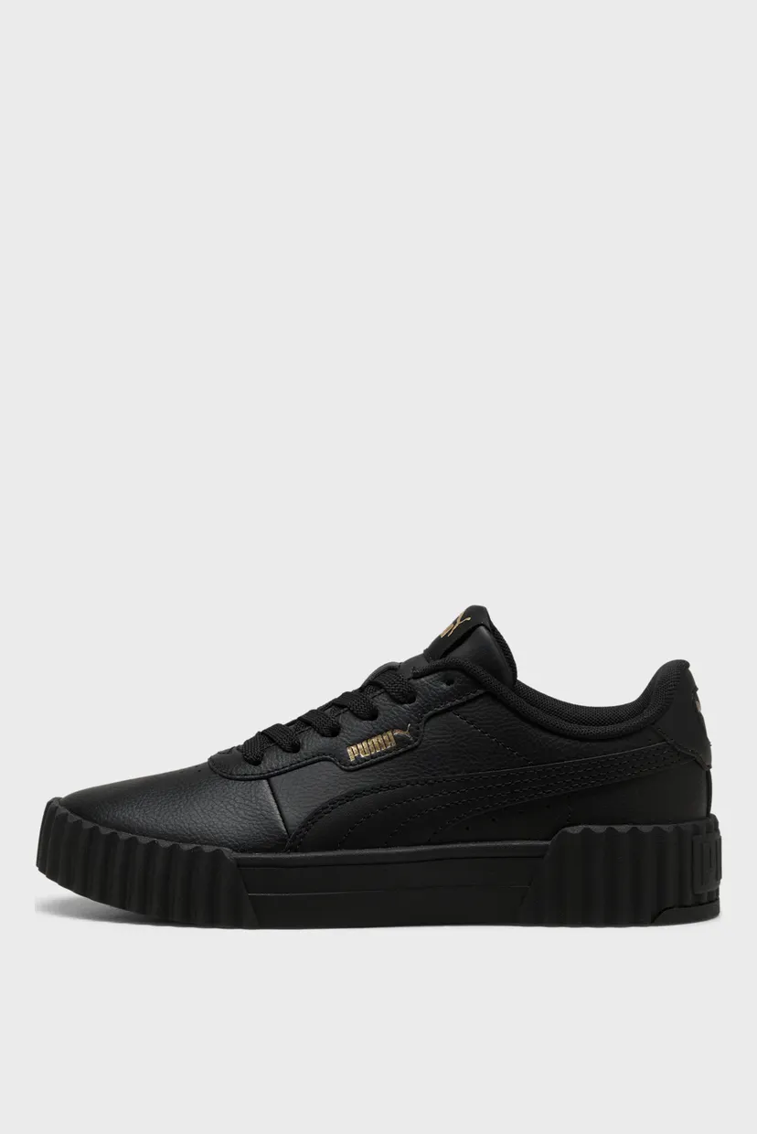 Дитячі чорні шкіряні снікерси Carina 3.0 Sneakers Youth 3