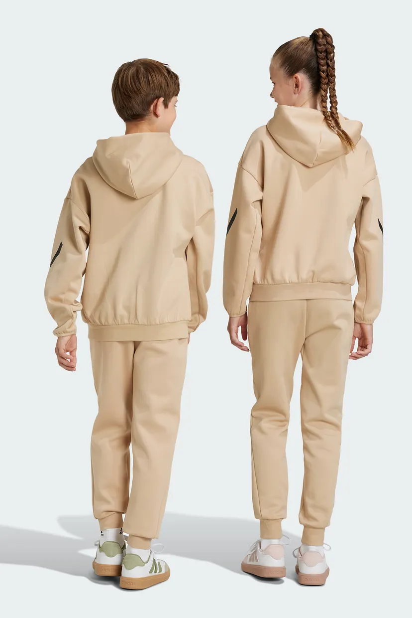 Дитячі бежеві спортивні штани adidas Z.N.E. Tapered-Leg Kids 3