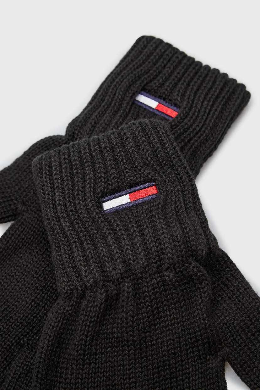 Мужские черные перчатки TJM FLAG GLOVES 3