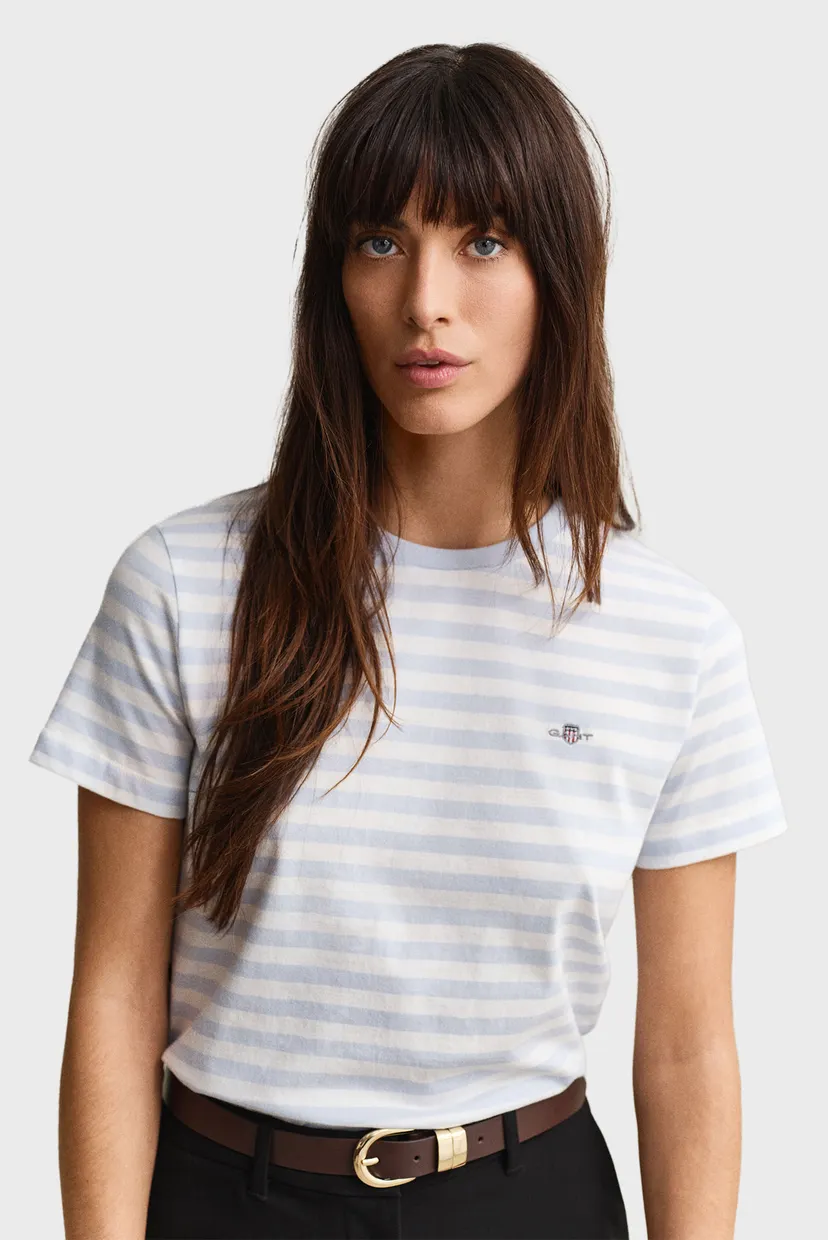 Женская футболка в полоску REG STRIPED 4