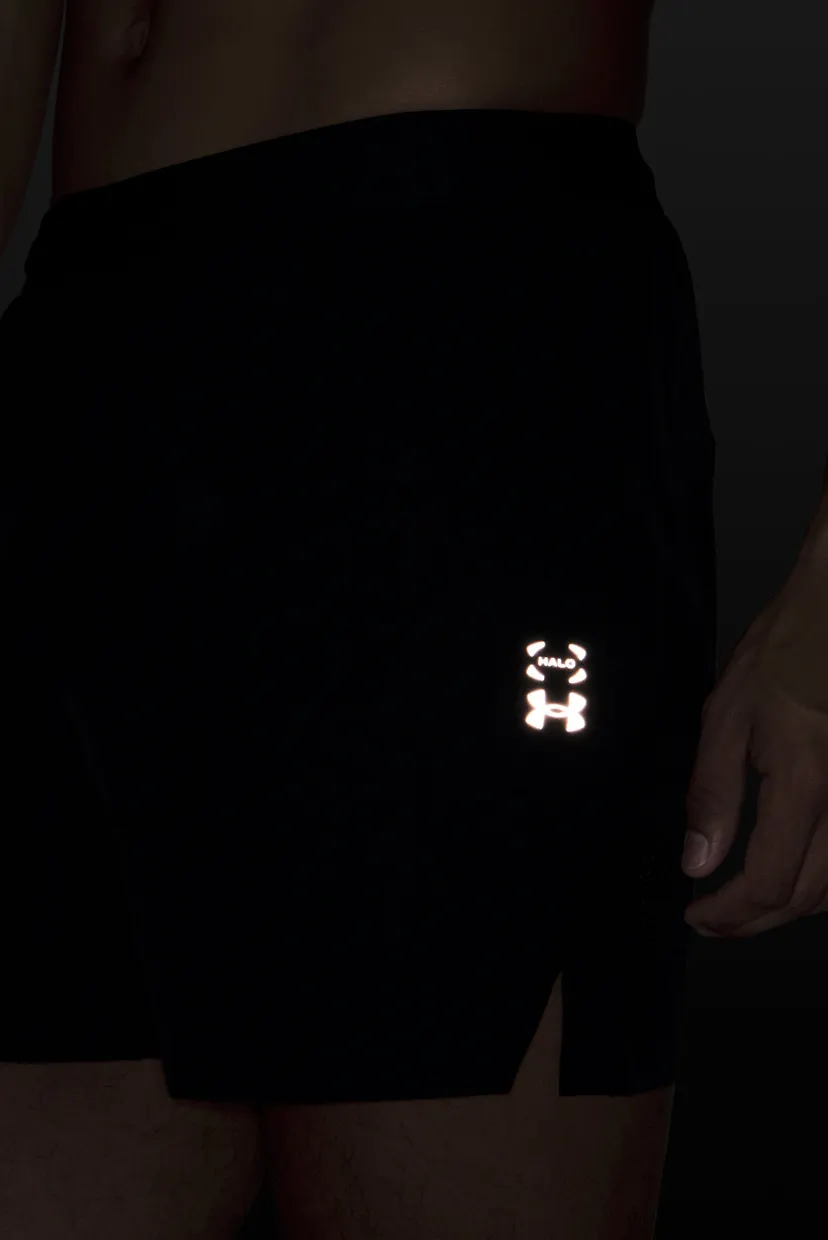 Мужские черные шорты UA Halo Train Short-BLK 5