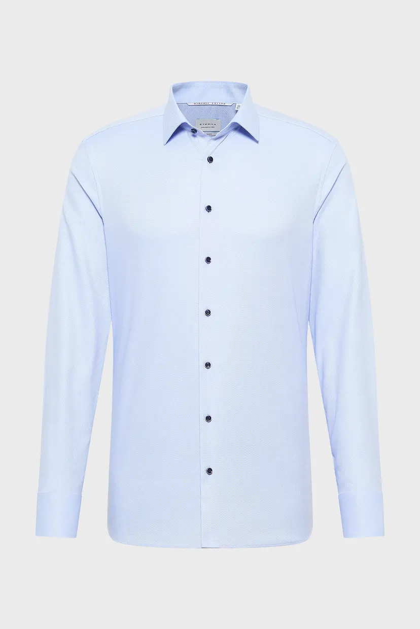 Чоловіча блакитна сорочка SLIM FIT 5