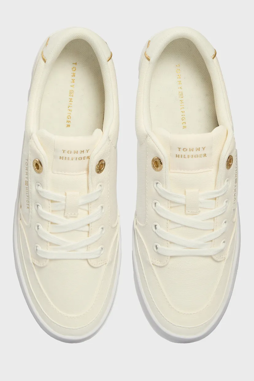 Жіночі білі снікерси ESSENTIAL VULC TEXTILE SNEAKER 4