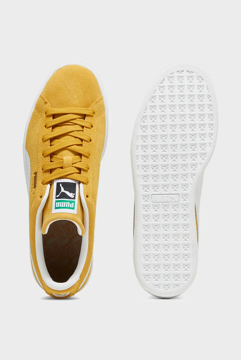 Желтые замшевые сникерсы Suede Classic Sneakers Unisex 5