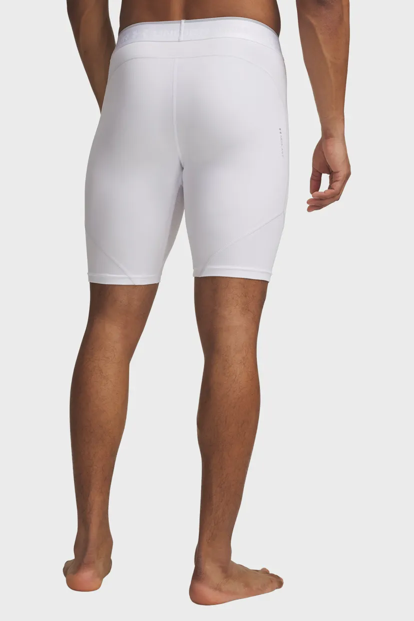 Мужские белые велосипедки UA HG Elite Long Shorts 3