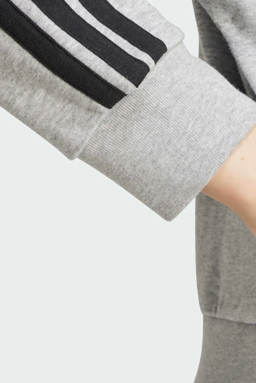 Жіноче сіре худі 
Essentials 3-Stripes French Terry 5
