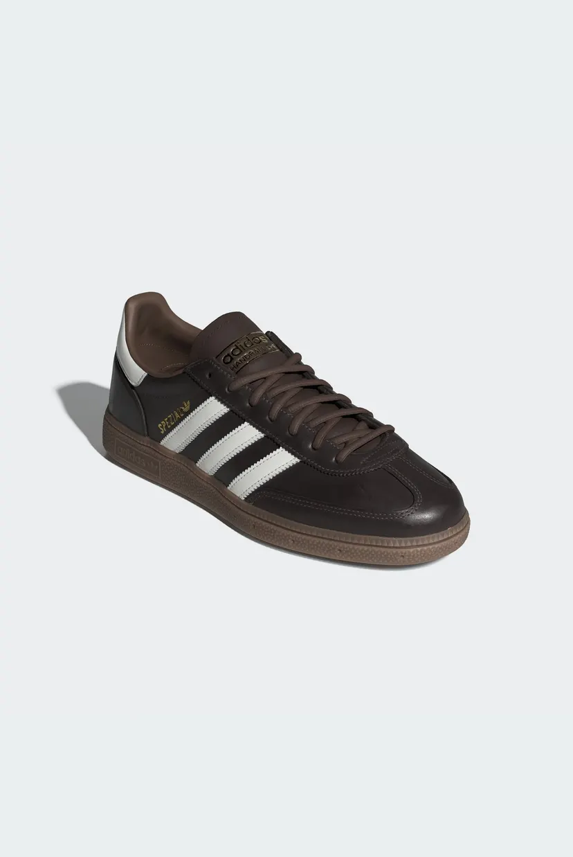 Мужские коричневые кожаные сникерсы HANDBALL SPEZIAL 4