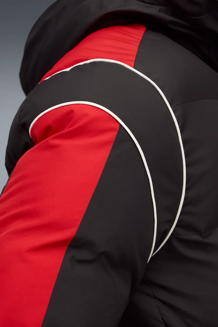 Чоловіча чорна куртка Scuderia Ferrari MT7 Puffer Jacket Men 5