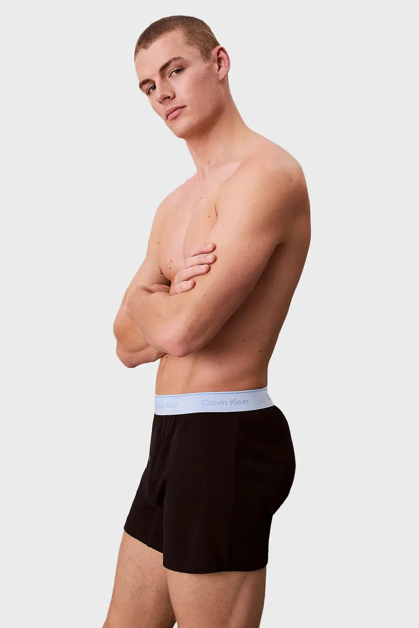 Мужские черные трусы (3 шт) Boxer Trad 4