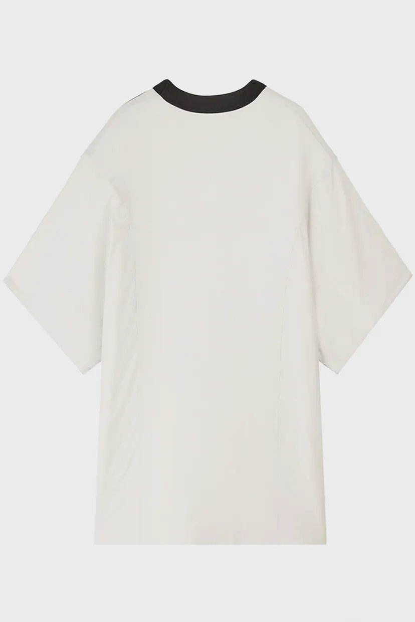Белая футболка Y-3 Padded Short Sleeve 3-Stripes (унисекс) 9
