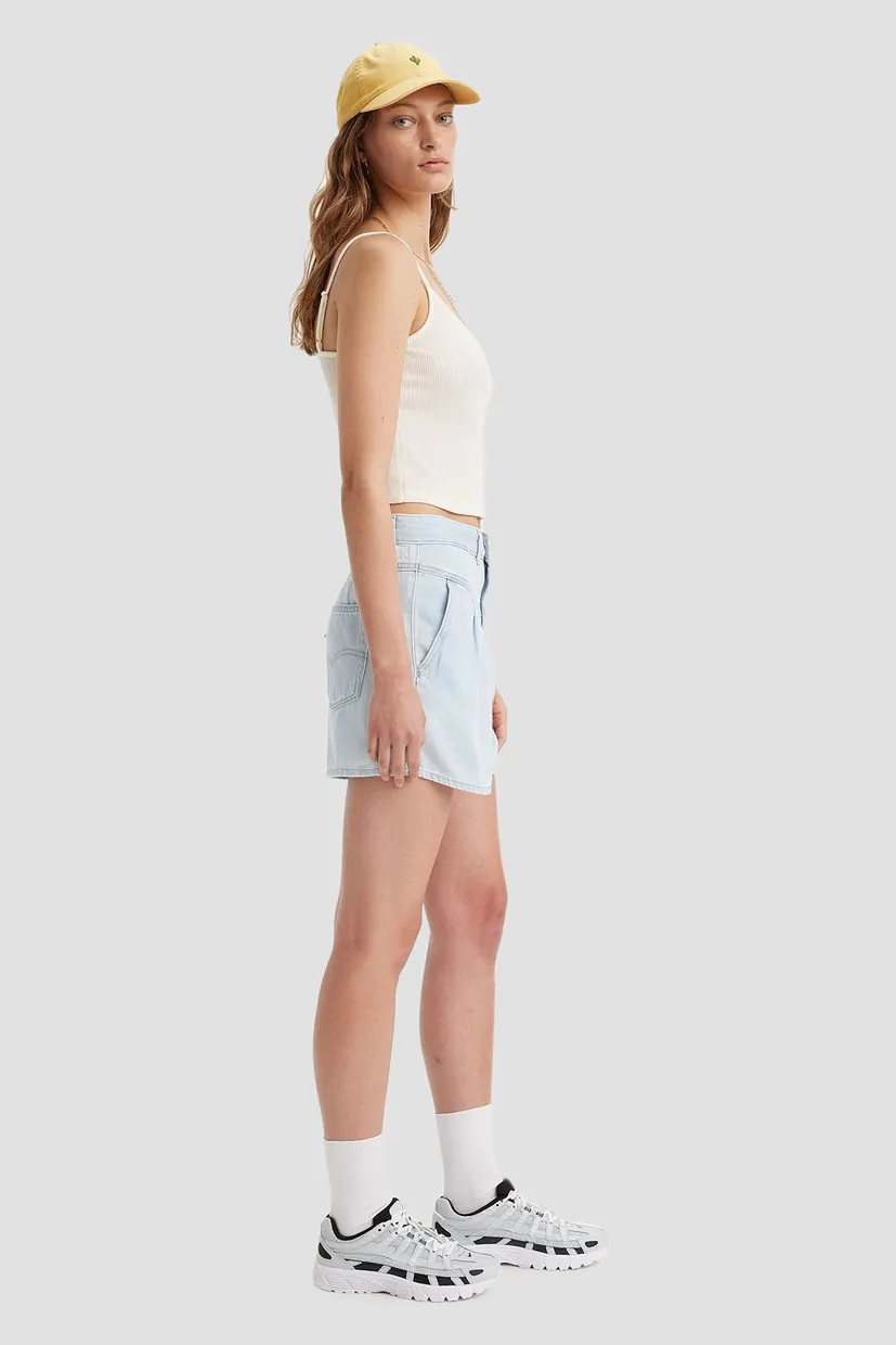 Женские голубые джинсовые шорты Lightweight Mom 3
