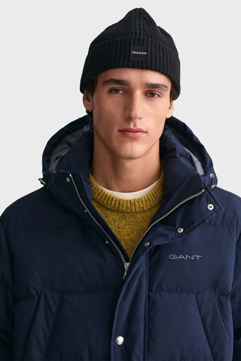 Чоловічий темно-синій пуховик LONG ALTA DOWN JACKET 4