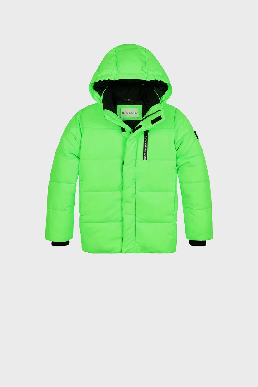 Детская зеленая куртка ESSENTIAL PUFFER JACKET 5