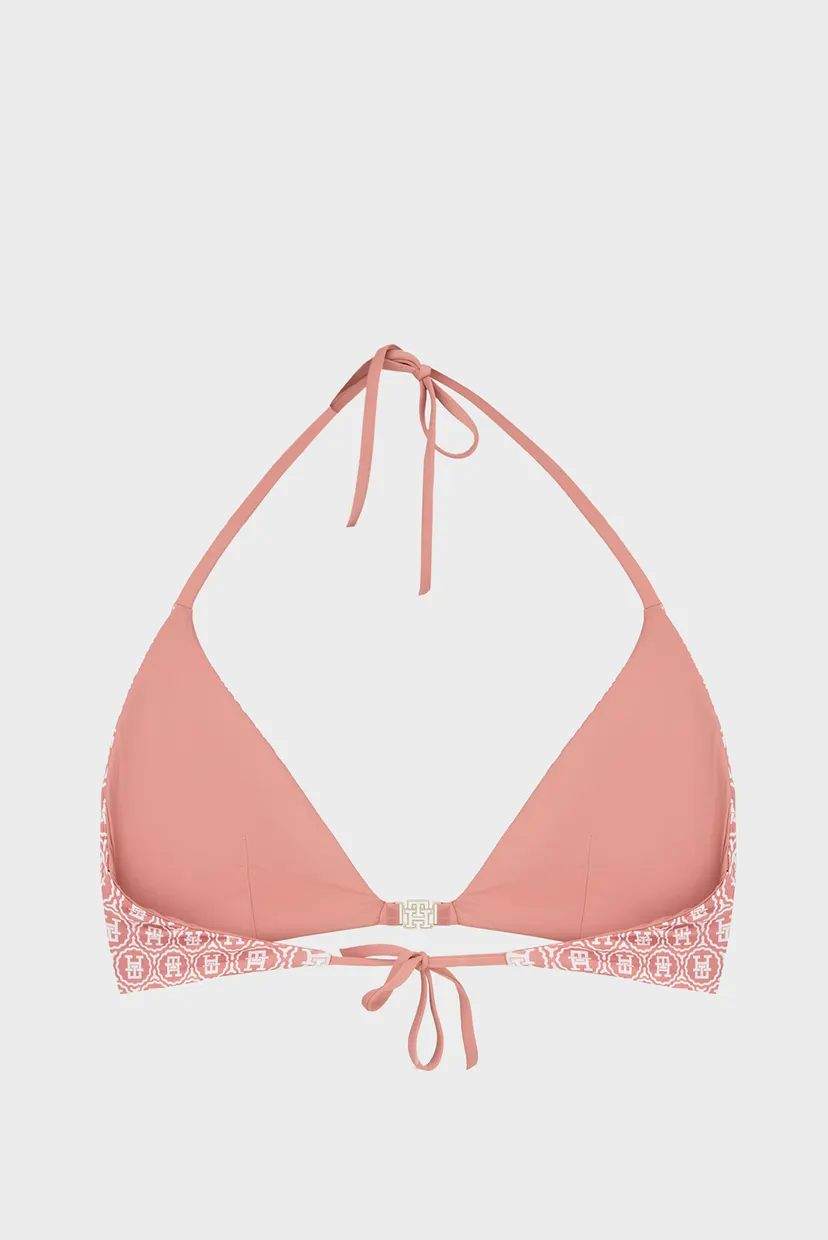 Женский пудровый двусторонний лиф от купальника REVERSIBLE TRIANGLE 8