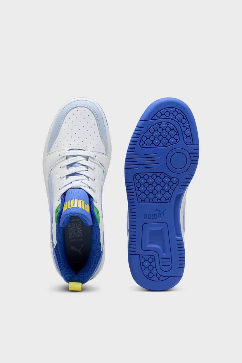 Дитячі білі снікерси Rebound V6 Come On Low Basketball Sneakers Youth 4