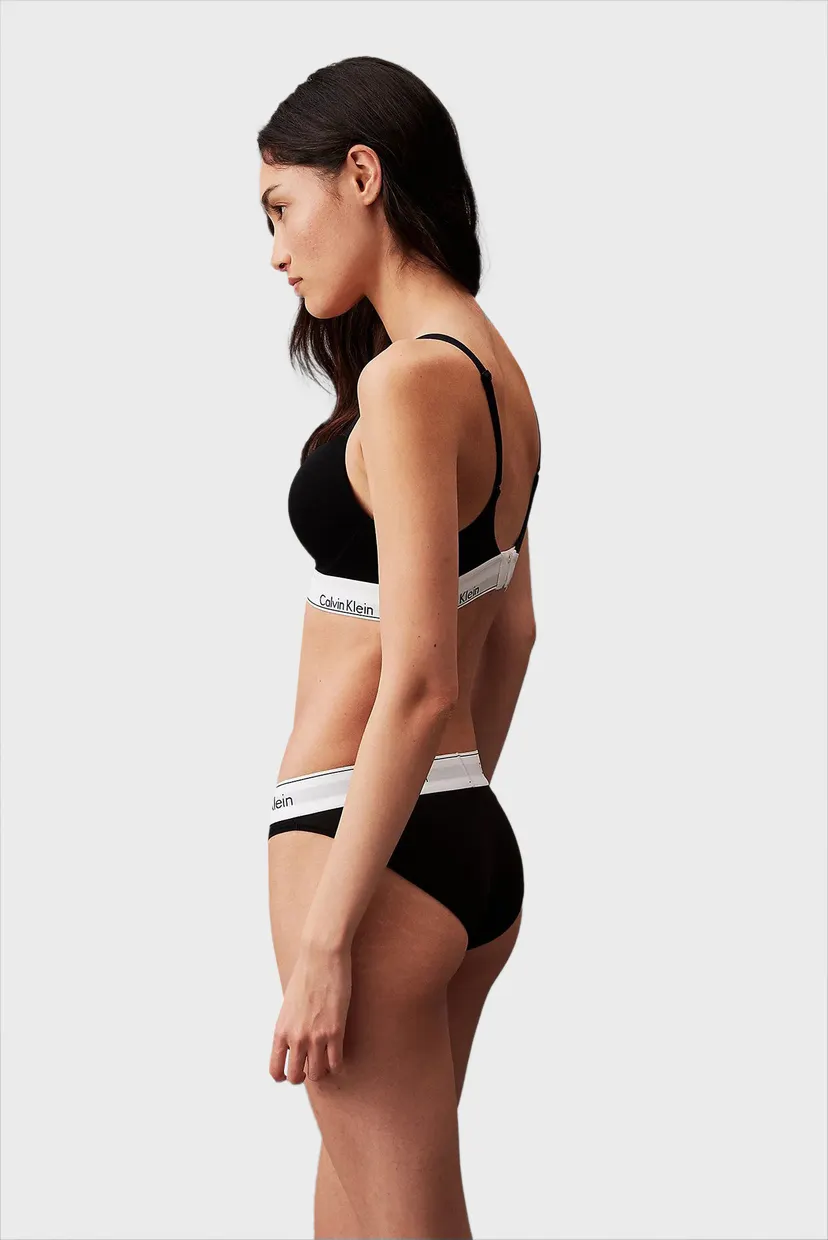 Жіночий чорний бюстгальтер PLUNGE PUSH UP 4